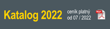Katalog 2022 – ceník platný od 7.2022